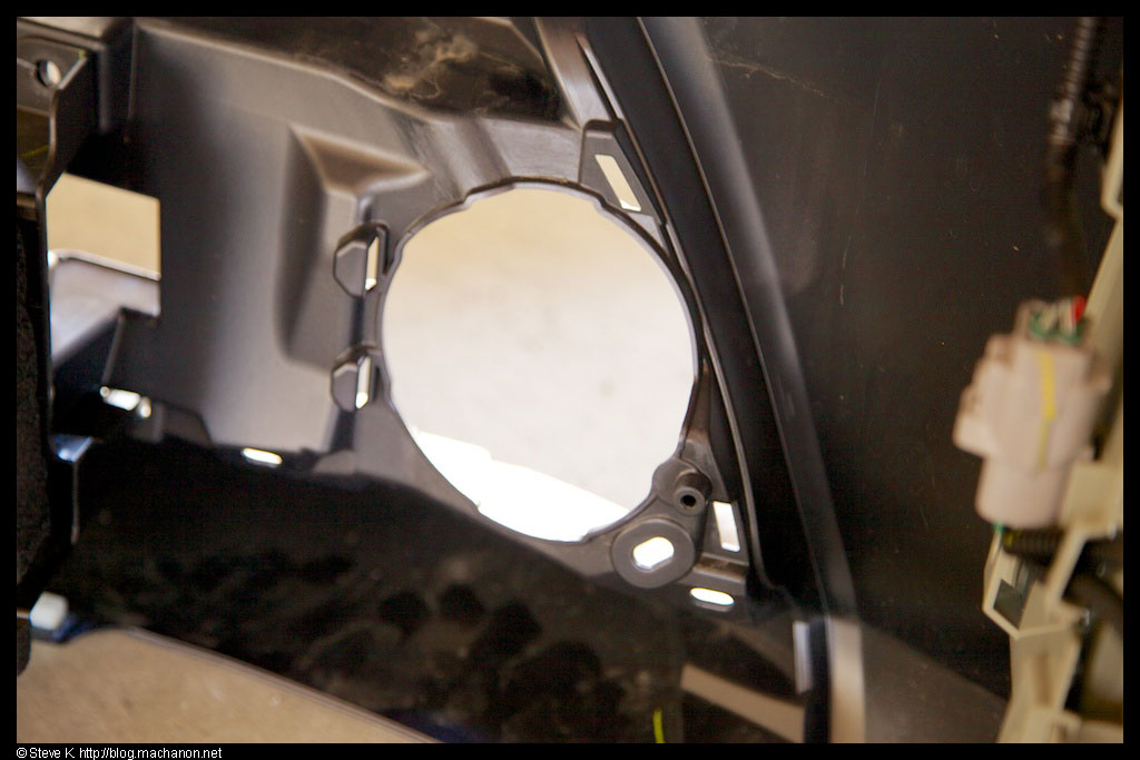Mount your fog lights and secure them into place by tightening a screw into the lower outer tab