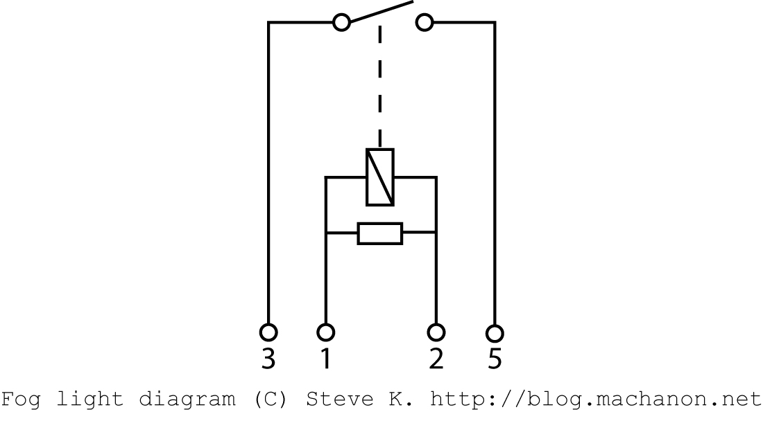4-point parallel relay internal diagram