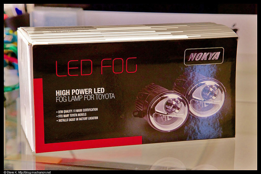 Nokya LED Projector fog lamp replacements for 3rd generation Toyota Prius
