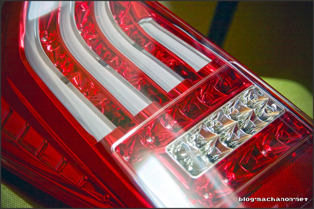 Valenti LED tail lights for 2010-2012 Toyota Prius, red chrome edition