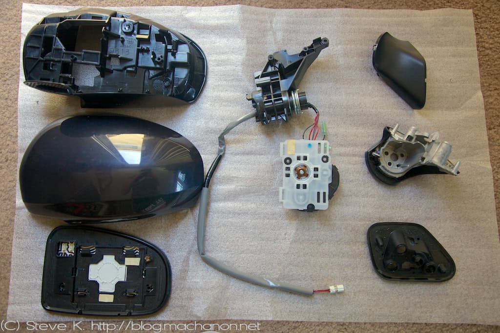 DIY How to install JDM Prius power folding side mirrors » Balancing Act