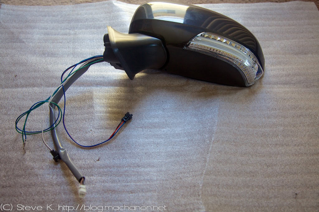 DIY How to install JDM Prius power folding side mirrors » Balancing Act