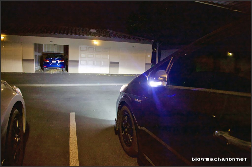 Clocked Xenon Depot Xtreme LED H11 bulbs - no ground shadows